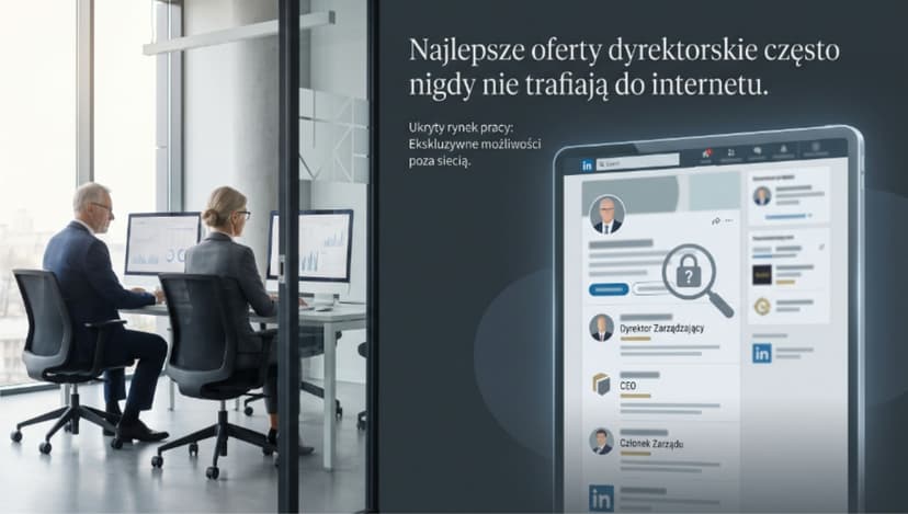 Najlepsze oferty dyrektorskie często nigdy nie trafiają do internetu.